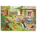 Grandma's Garden - BIG 500 Piece Jigsaw Puzzle