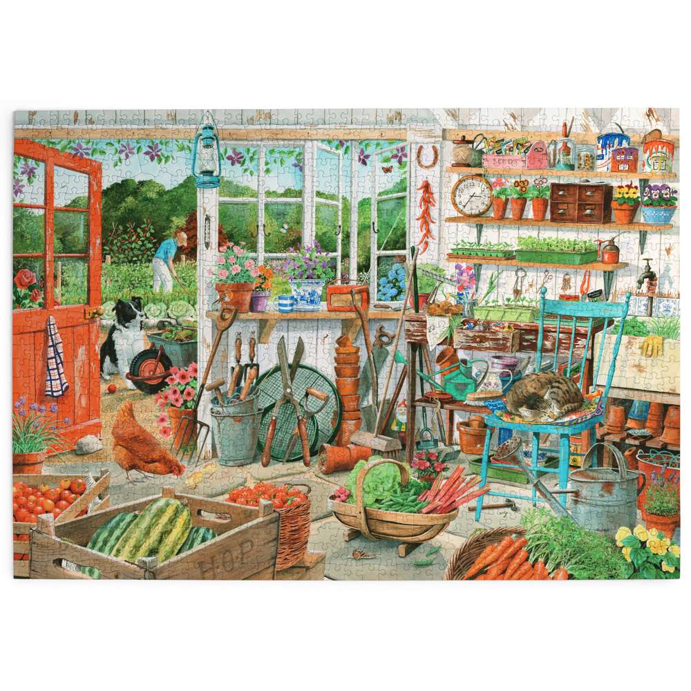 Potting Shed - 1000 Piece Jigsaw Puzzle