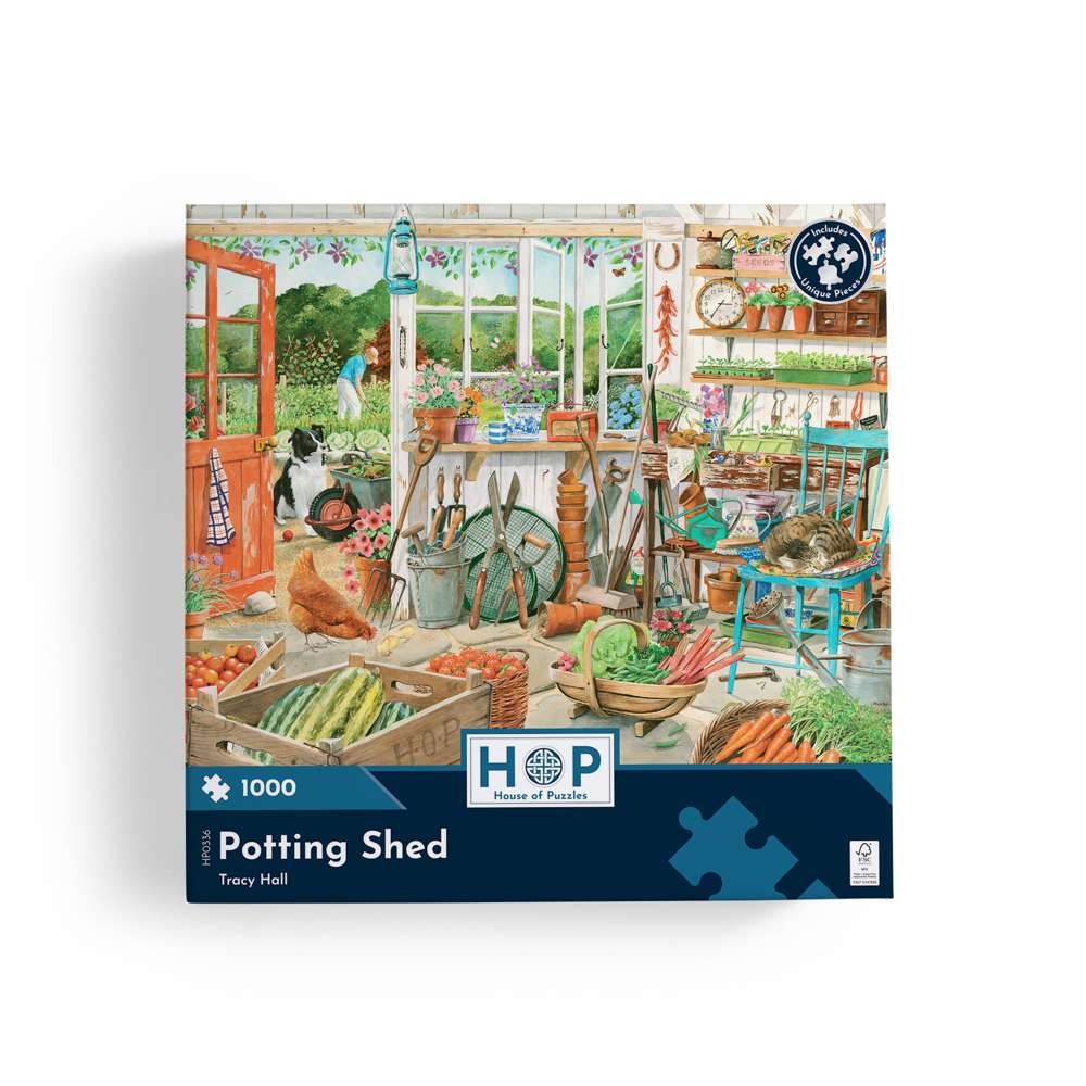 Potting Shed - 1000 Piece Jigsaw Puzzle