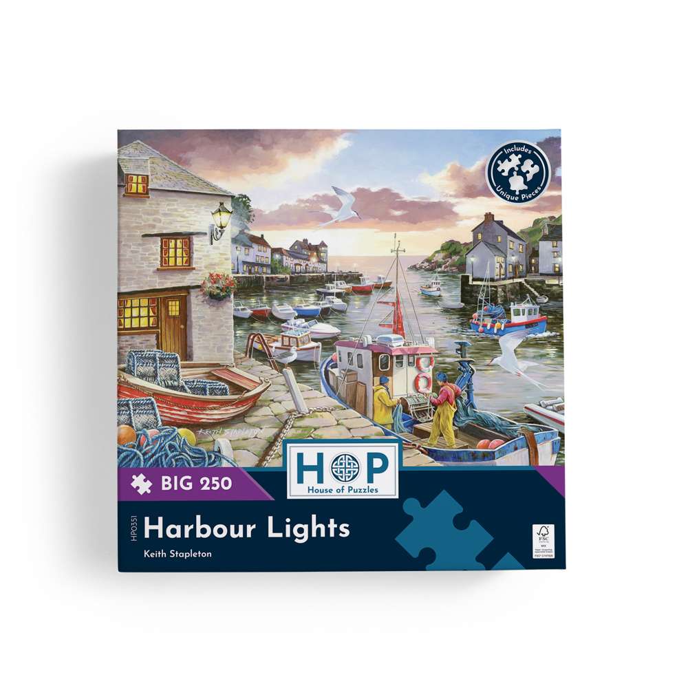 Harbour Lights - BIG 250 Piece Jigsaw Puzzle