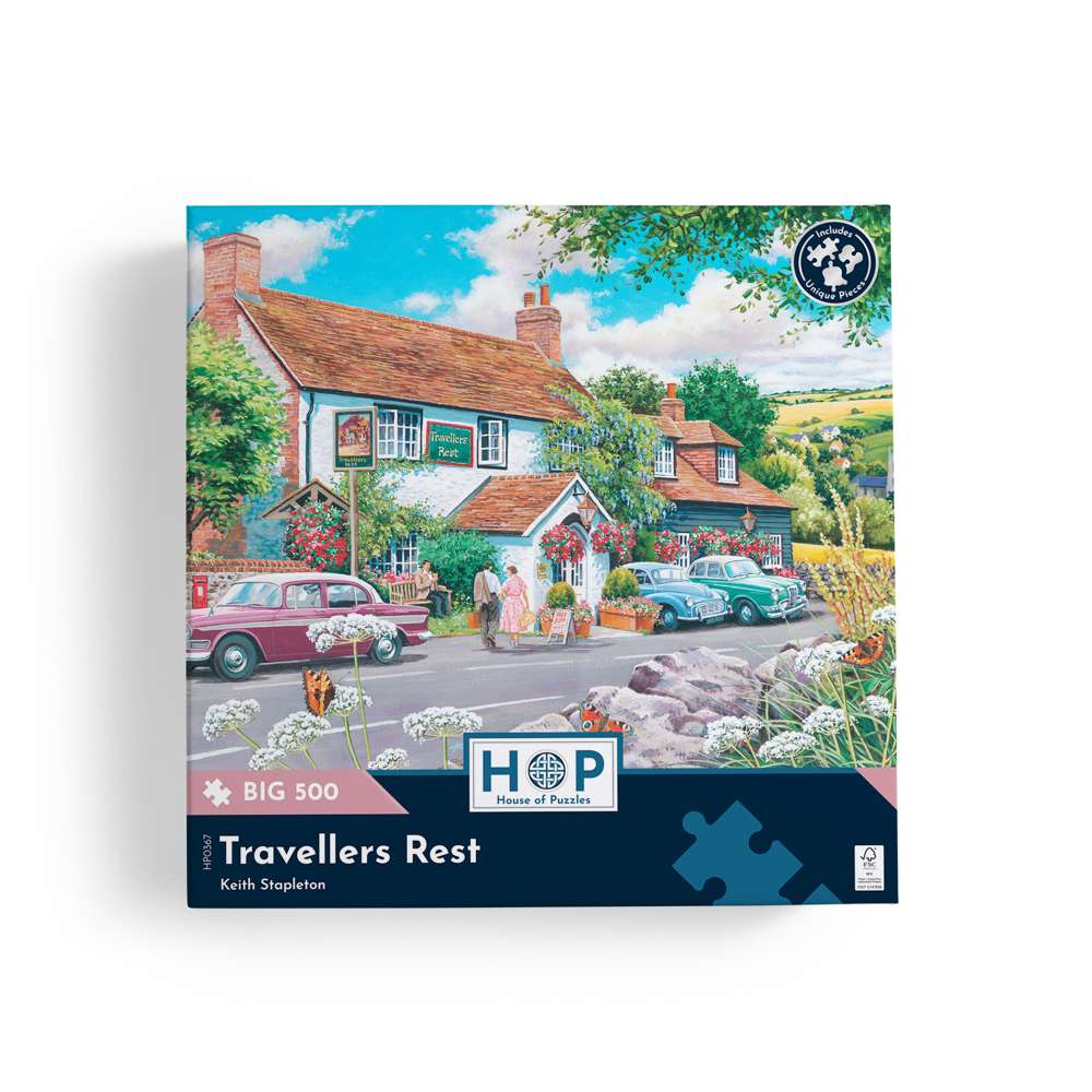 Travellers Rest - BIG 500 Piece Jigsaw Puzzle