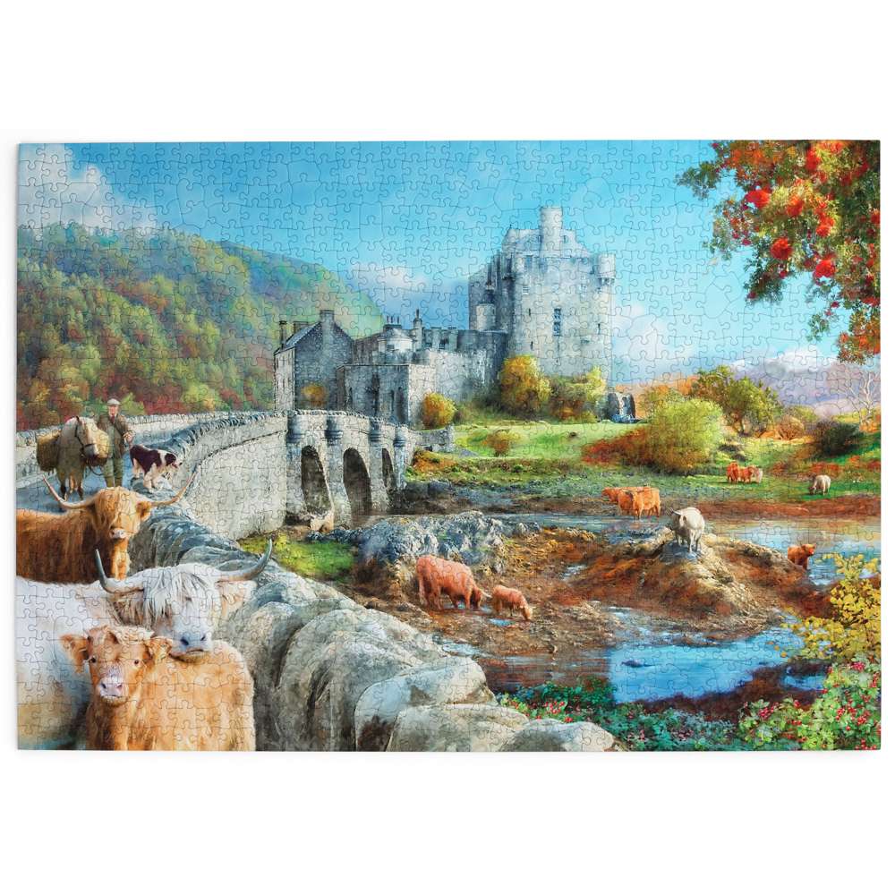 Highland Morning - 1000 Piece Jigsaw Puzzle