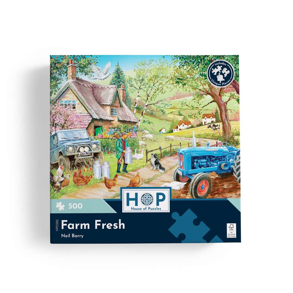 Farm Fresh - 500 Piece Jigsaw Puzzle