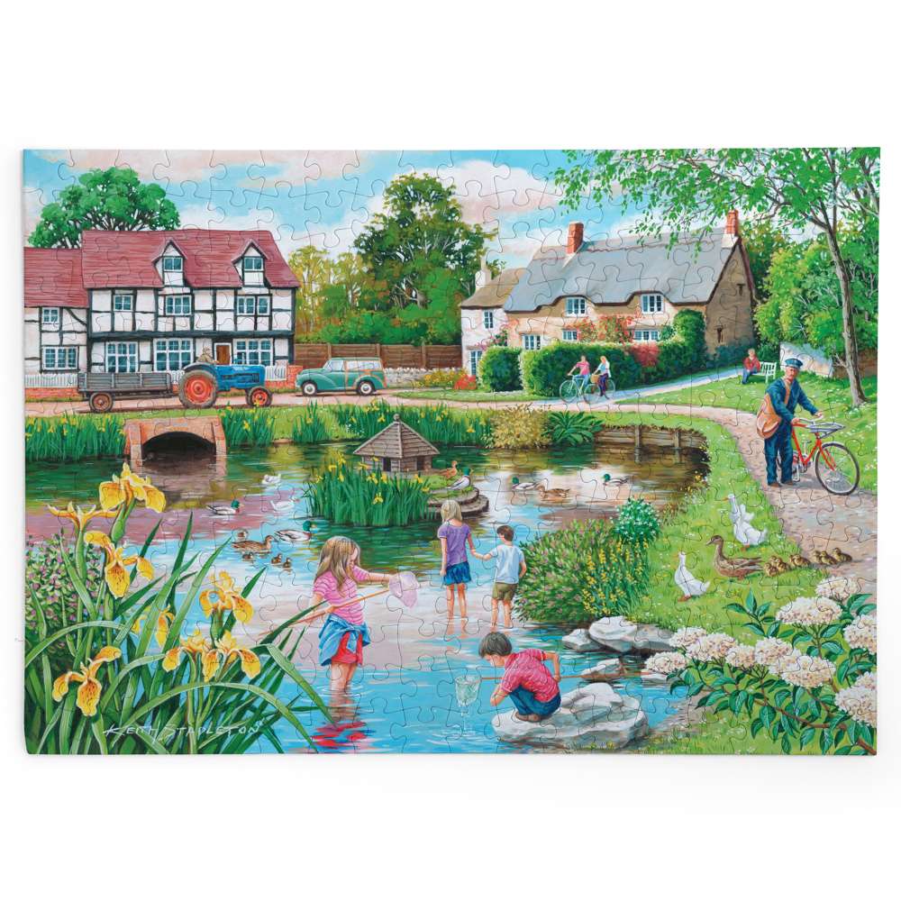 Duck Pond - BIG 250 Piece Jigsaw Puzzle