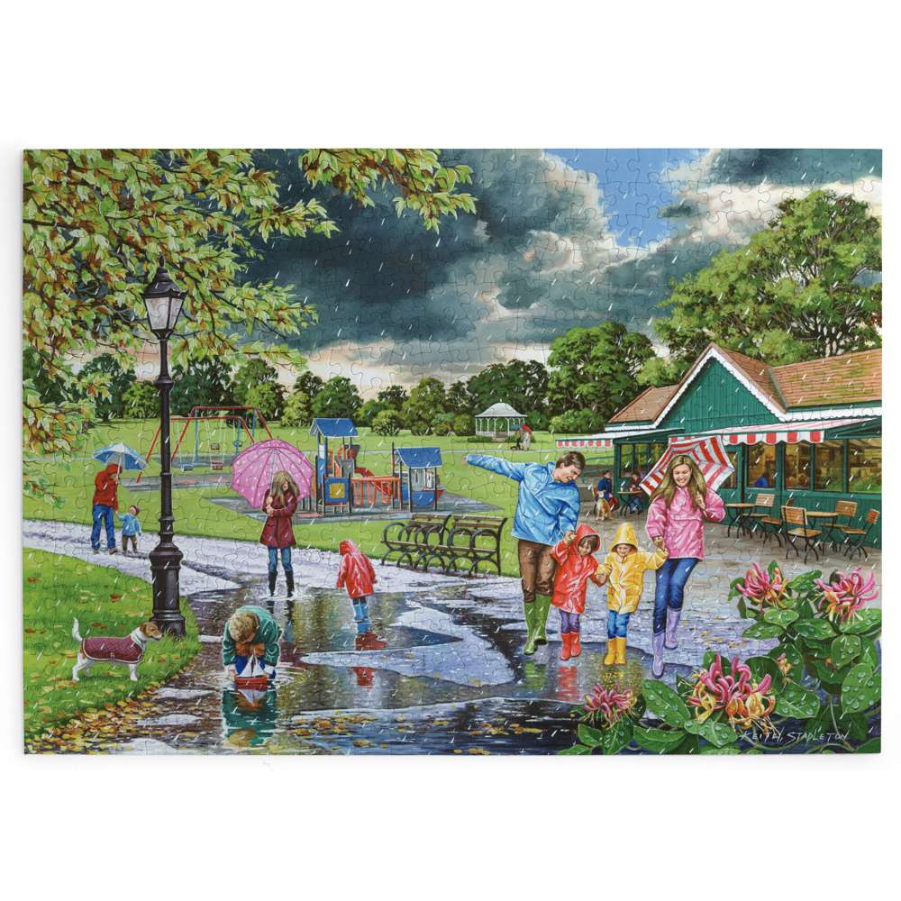 Puddles - 500 Piece Jigsaw Puzzle