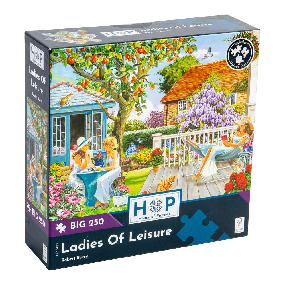 Ladies Of Leisure - BIG 250 Piece Jigsaw Puzzle