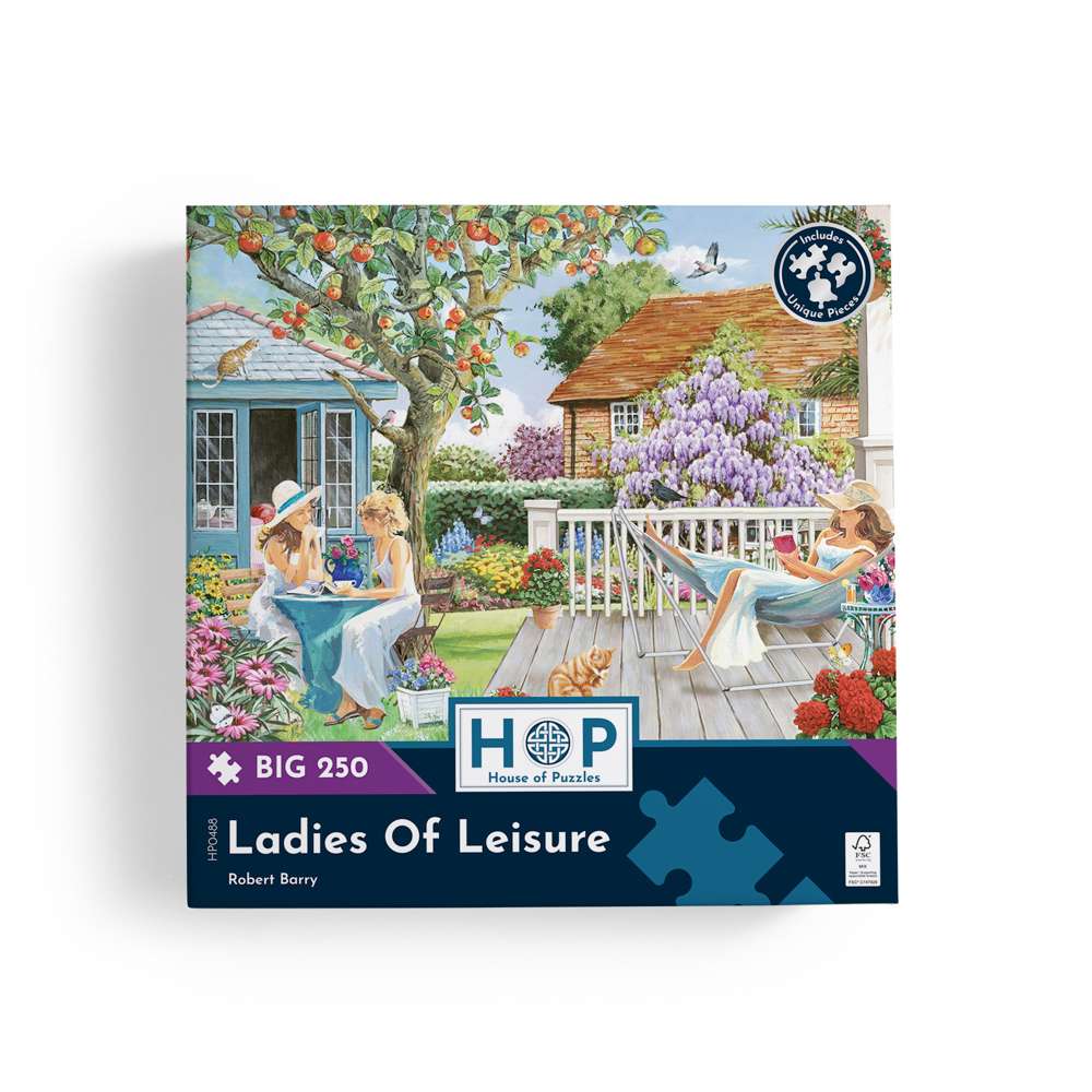 Ladies Of Leisure - BIG 250 Piece Jigsaw Puzzle