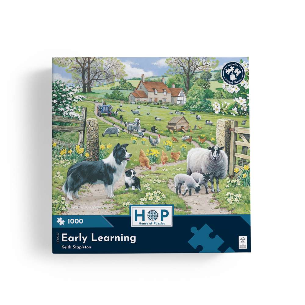 Early Learning - 1000 Piece Jigsaw Puzzle