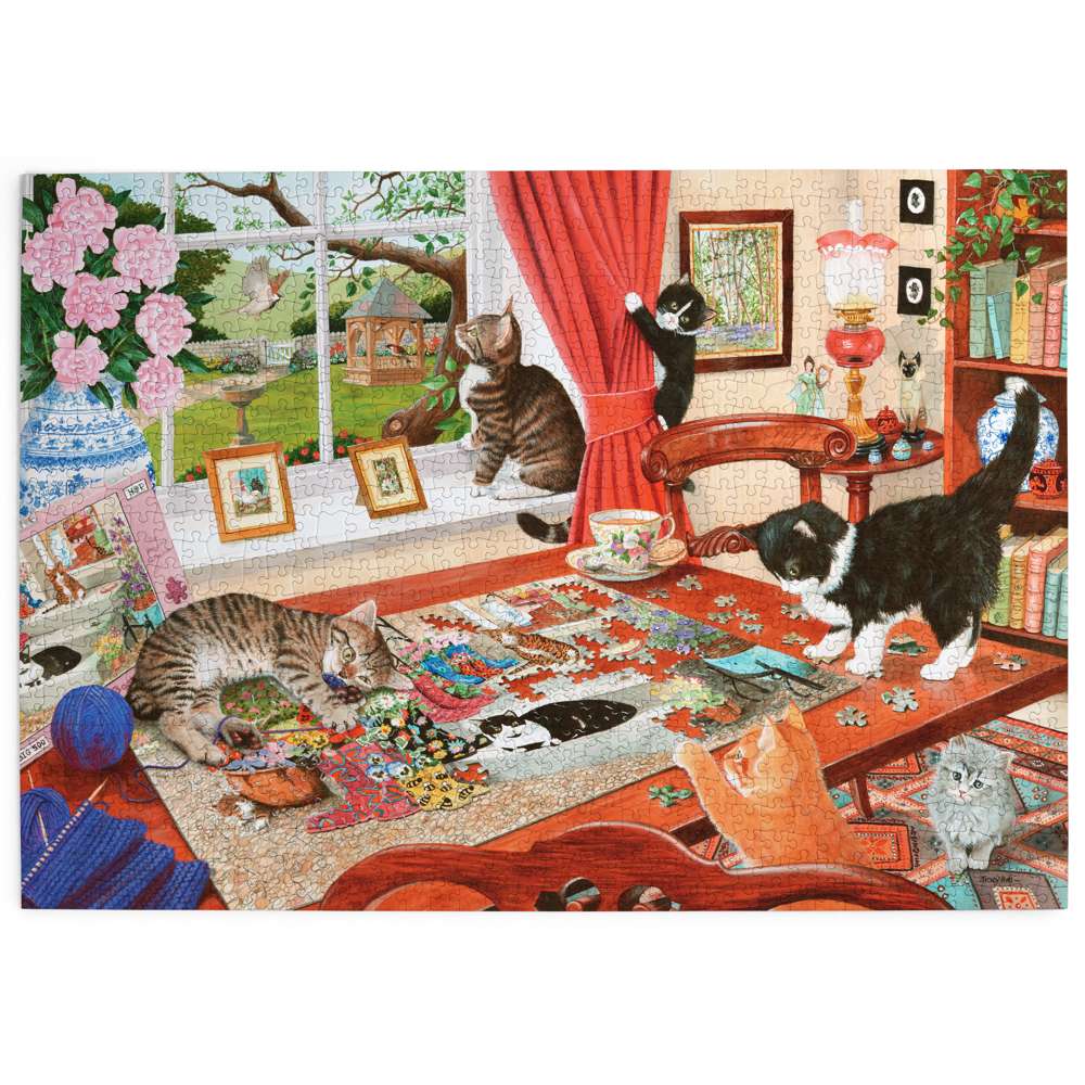 Puzzling Paws - 1000 Piece Jigsaw Puzzle