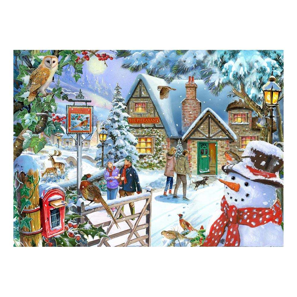 HALF CUT - Snowman's View