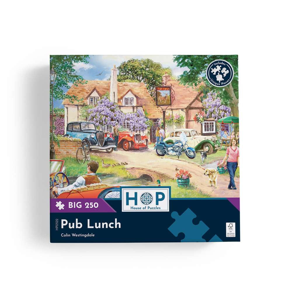 Pub Lunch - BIG 250 Piece Jigsaw Puzzle