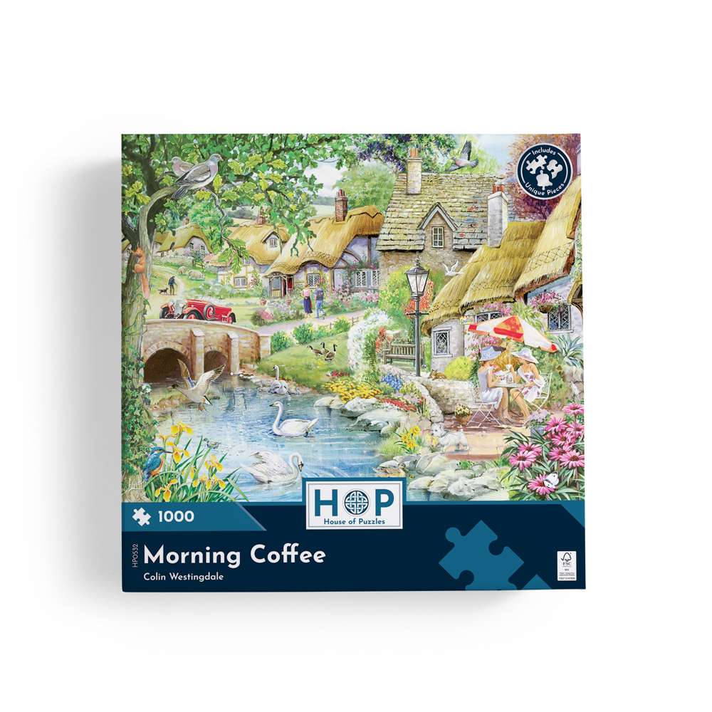 Morning Coffee - 1000 Piece Jigsaw Puzzle