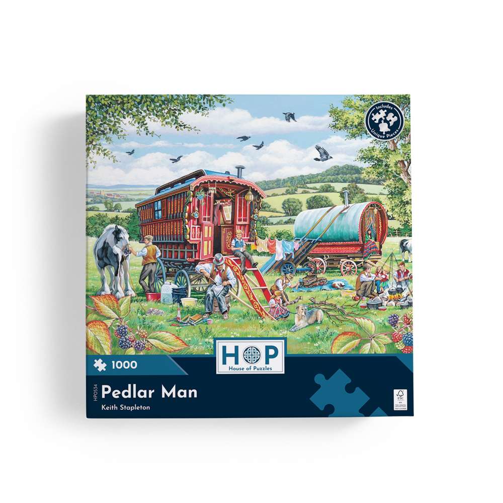 Pedlar Man - 1000 Piece Jigsaw Puzzle
