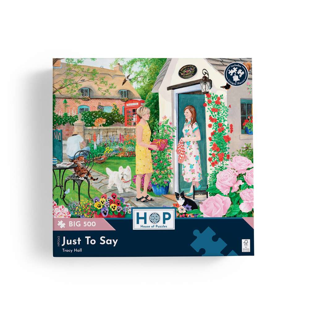 Just To Say - BIG 500 Piece Jigsaw Puzzle