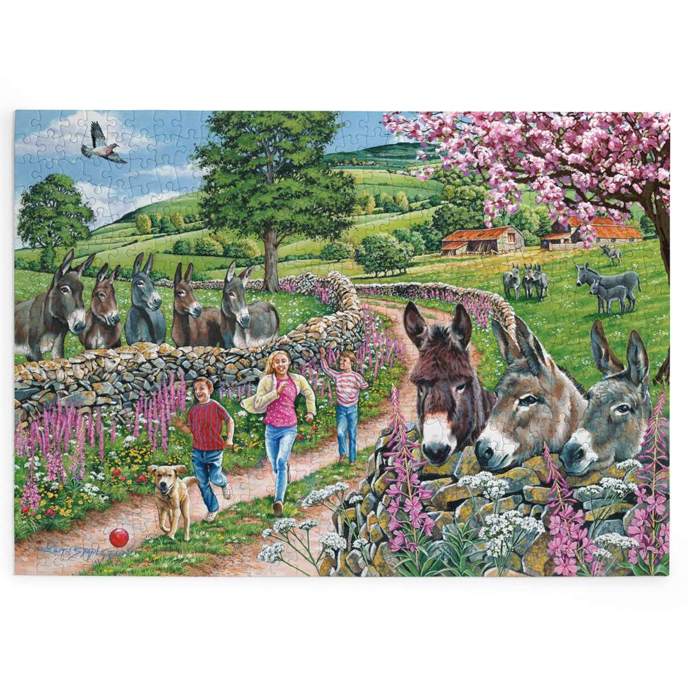 Mindy, Muffin & Mo - BIG 500 Piece Jigsaw Puzzle