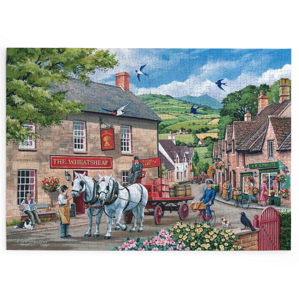 Pulling Their Weight - BIG 500 Piece Jigsaw Puzzle