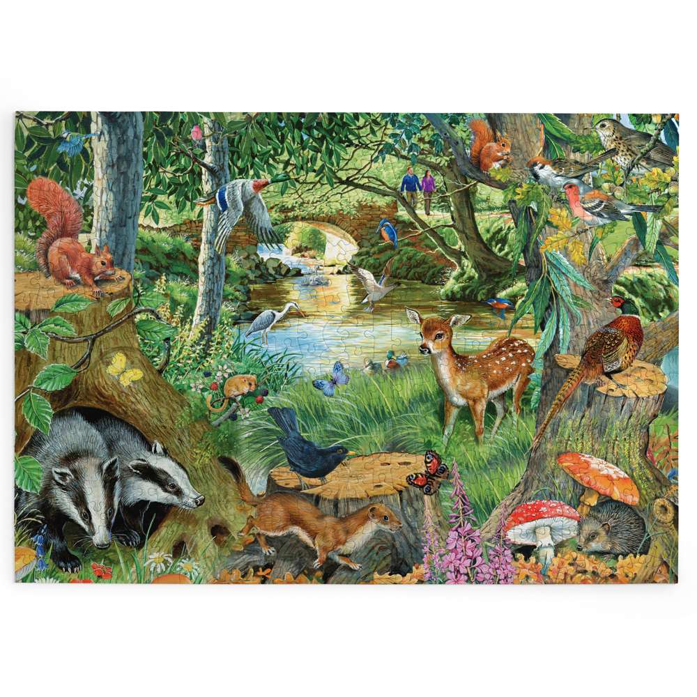 Riverside Glade - BIG 500 Piece Jigsaw Puzzle