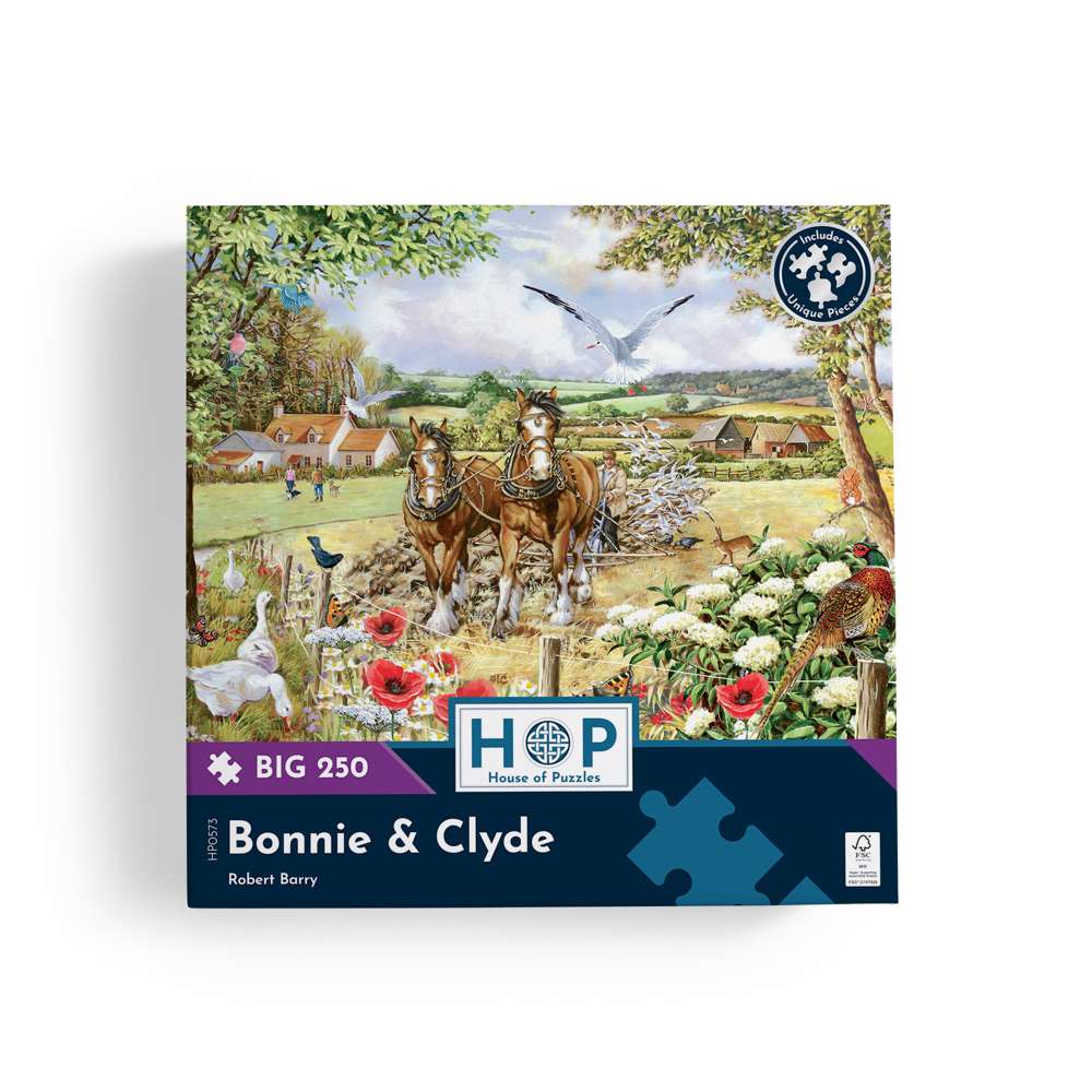 Bonnie & Clyde - BIG 250 Piece Jigsaw Puzzle