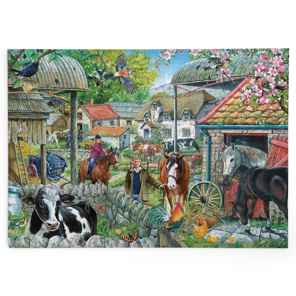 Horseshoe Farm - BIG 250 Piece Jigsaw Puzzle
