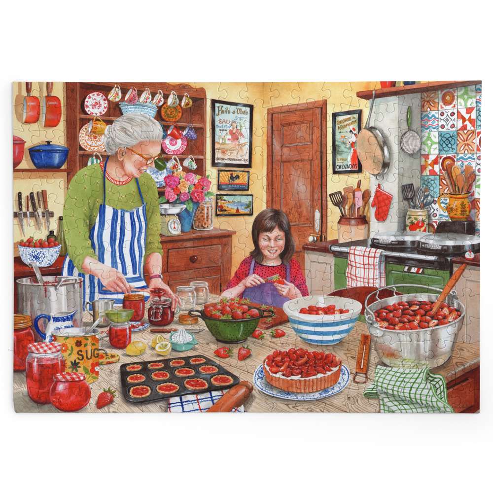 Strawberry Jam - BIG 250 Piece Jigsaw Puzzle