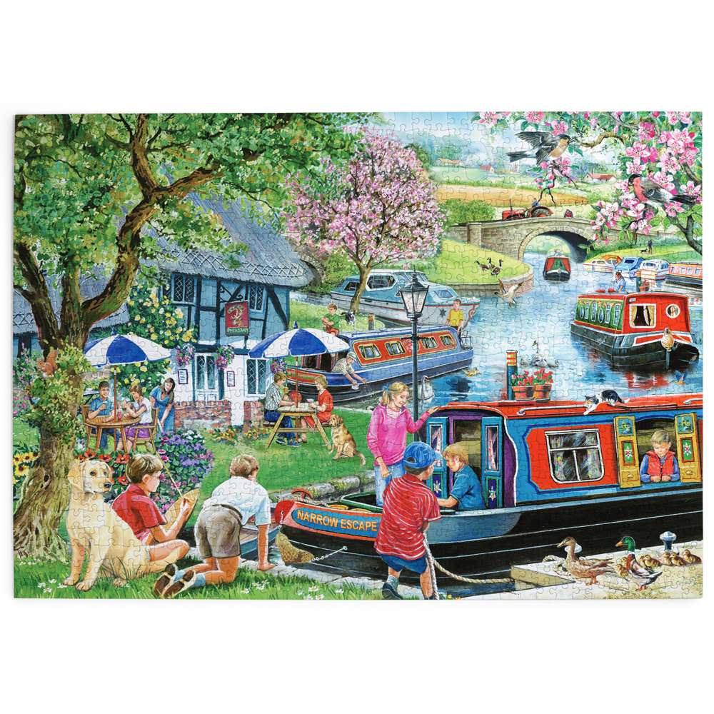 Narrow Escape - 1000 Piece Jigsaw Puzzle