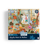 Woolly Hats & Wellies - 1000 Piece Jigsaw Puzzle