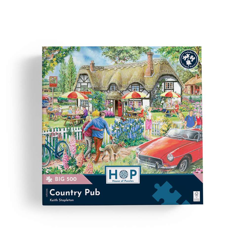 Country Pub - BIG 500 Piece Jigsaw Puzzle