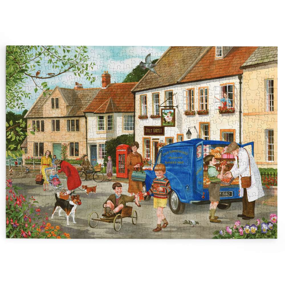 Gingerbread Boys - BIG 500 Piece Jigsaw Puzzle