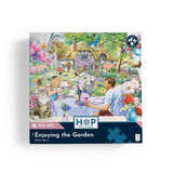 Enjoying the Garden - BIG 500 Piece Jigsaw Puzzle