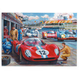 Pit Stop - BIG 500 Piece Jigsaw Puzzle