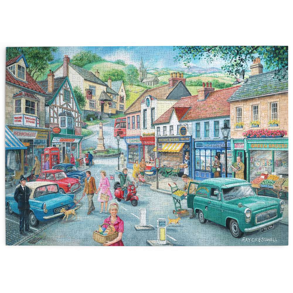 No.23 - At The Shops - 1000 Piece Jigsaw Puzzle