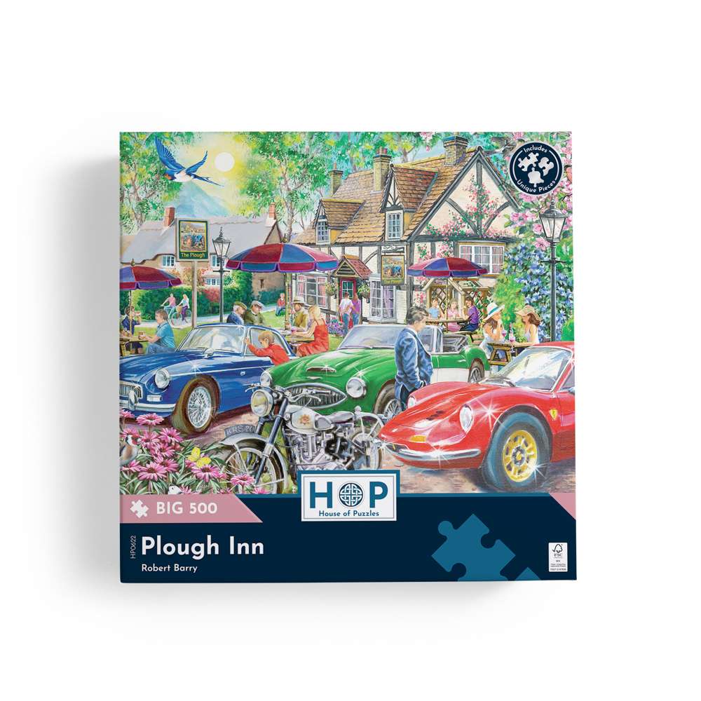 Plough Inn - BIG 500 Piece Jigsaw Puzzle