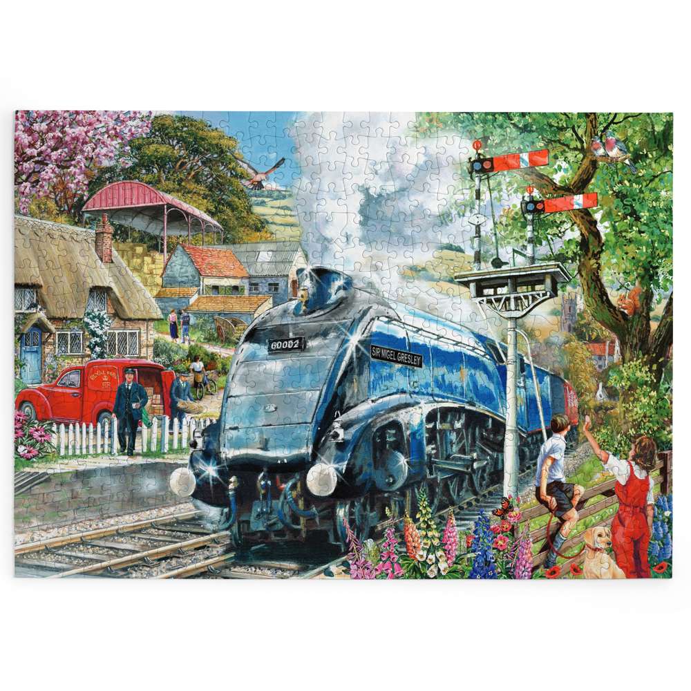 Knight Train - BIG 500 Piece Jigsaw Puzzle
