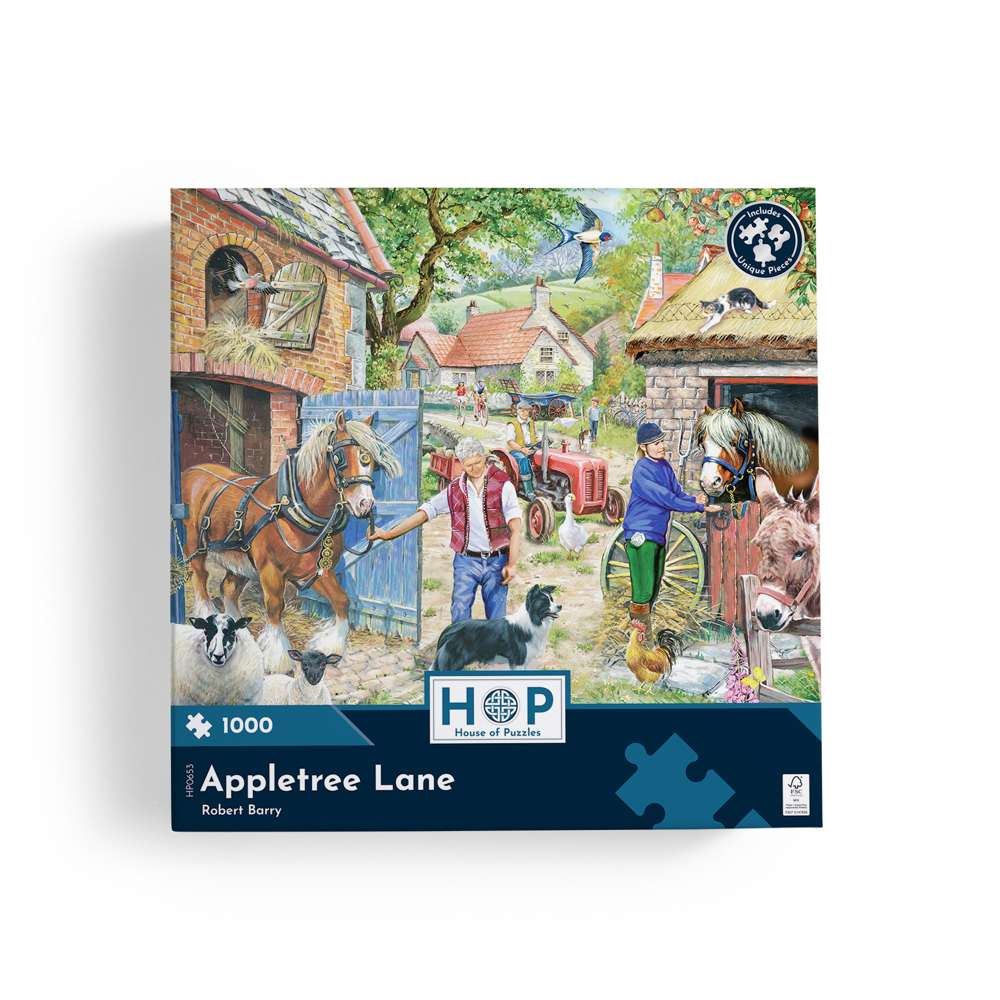 Appletree Lane - 1000 Piece Jigsaw Puzzle