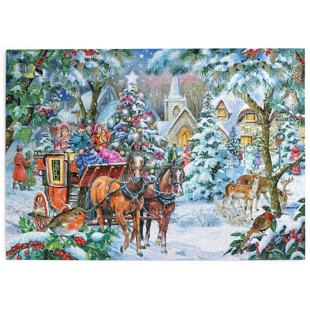 Coach Party - 1000 Piece Jigsaw Puzzle