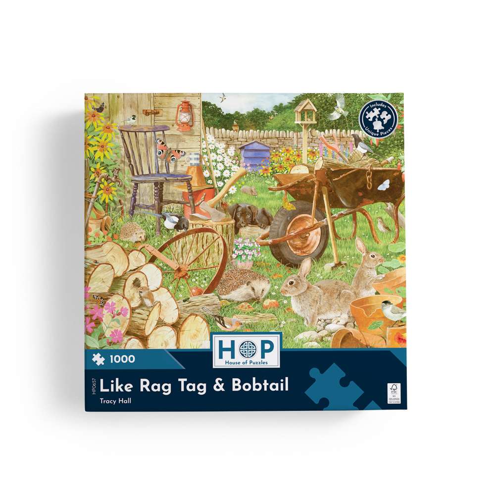 Like Rag Tag and Bobtail - 1000 Piece Jigsaw Puzzle