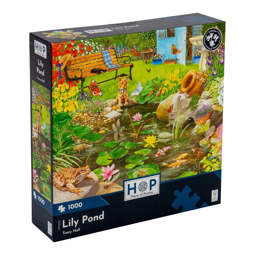 Lily Pond - 1000 Piece Jigsaw Puzzle
