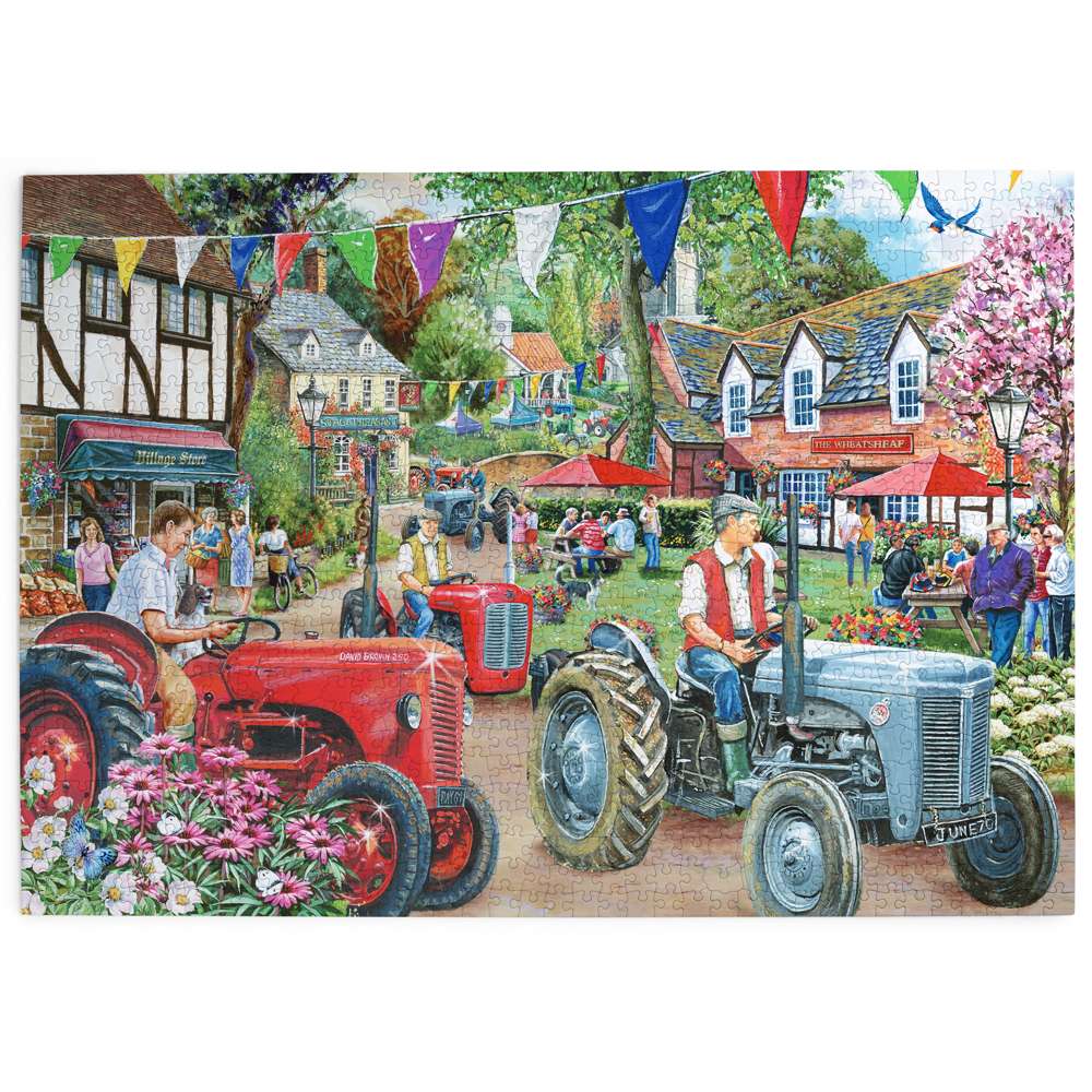 No.27 - Tractor Parade 1000 Piece Puzzle
