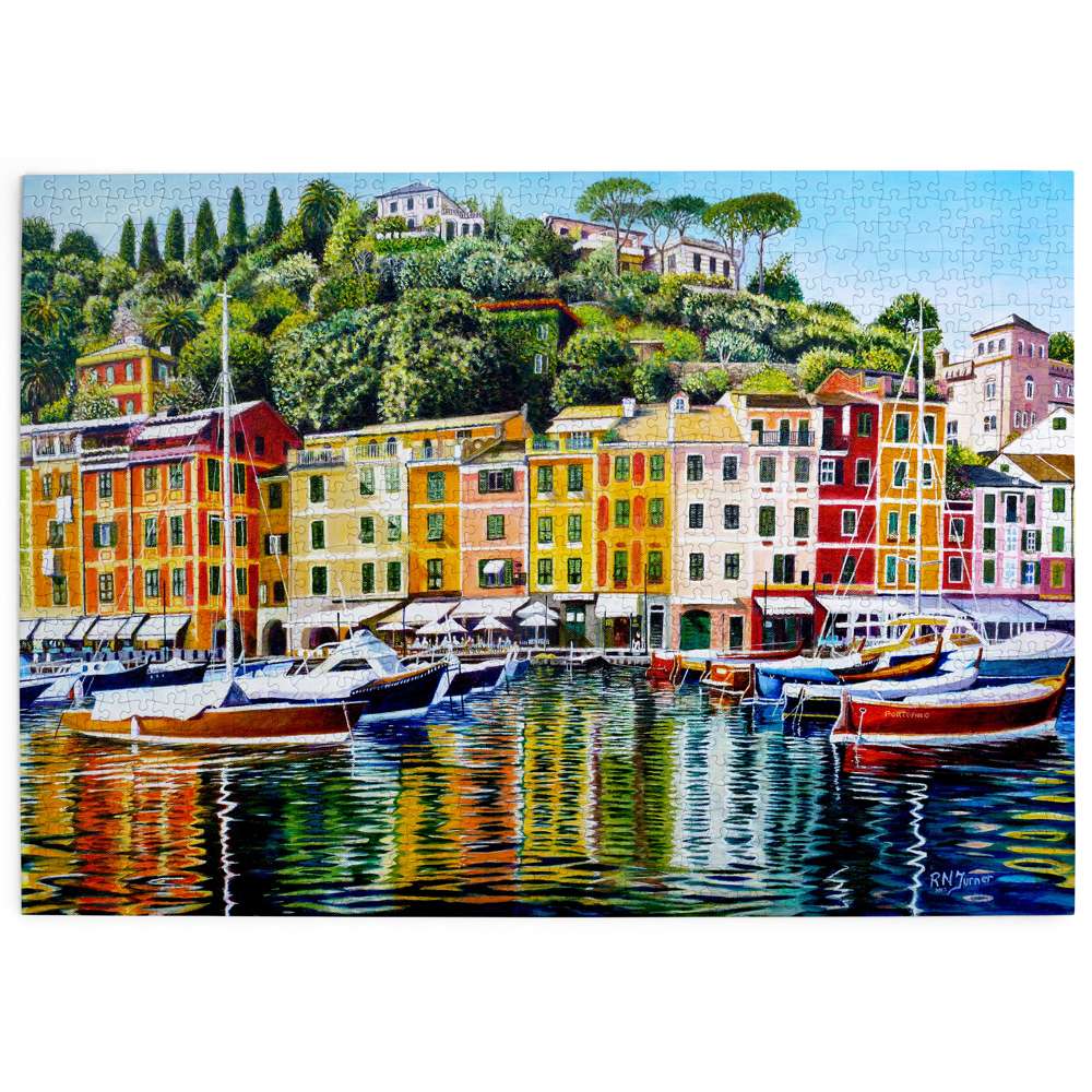 Portofino on Reflection 1000 Piece Puzzle