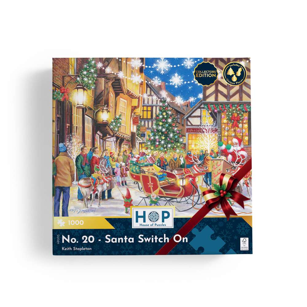 No.20 - Santa Switch On 1000 Piece Puzzle