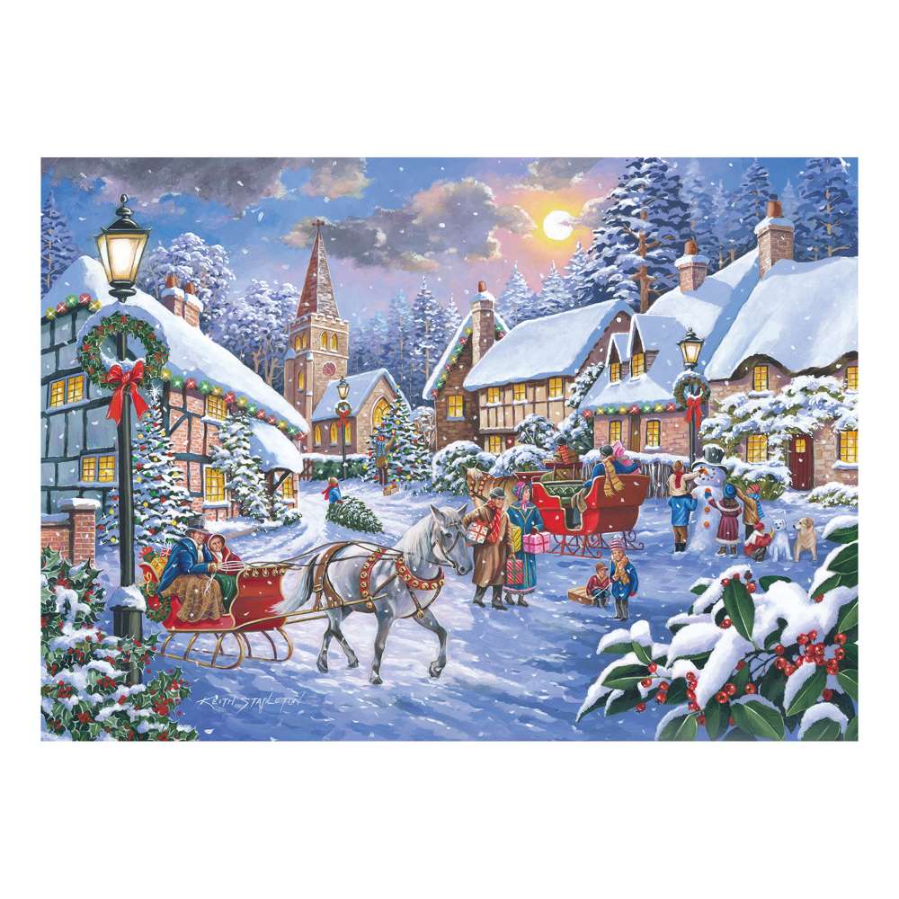 Christmas Is Coming - 2 x BIG 500 Piece