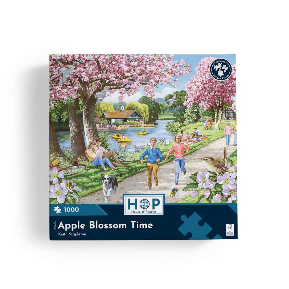 Apple Blossom Time 1000 Piece Puzzle