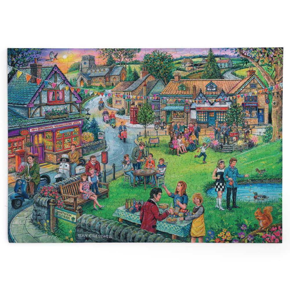 Sixties Green BIG 250 Puzzle