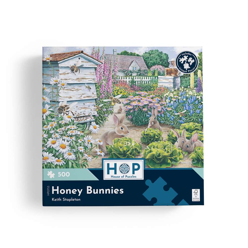 Honey Bunnies 500 Puzzle