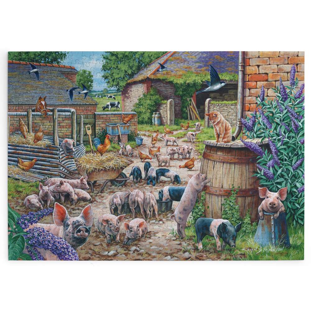 Piglet Pandemonium 500 Puzzle