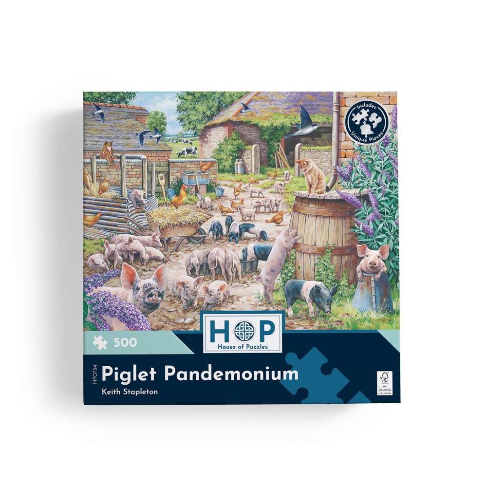 Piglet Pandemonium 500 Puzzle