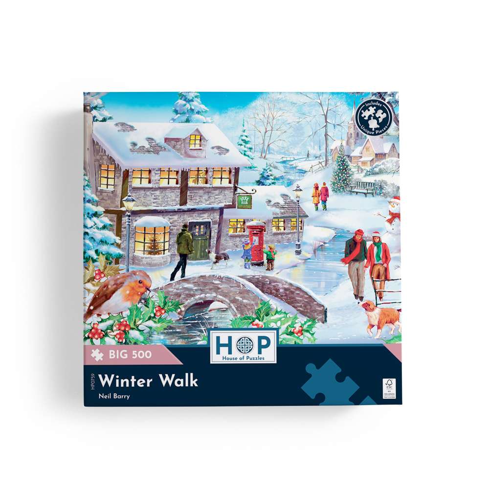 Winter Walk BIG 500 Puzzle