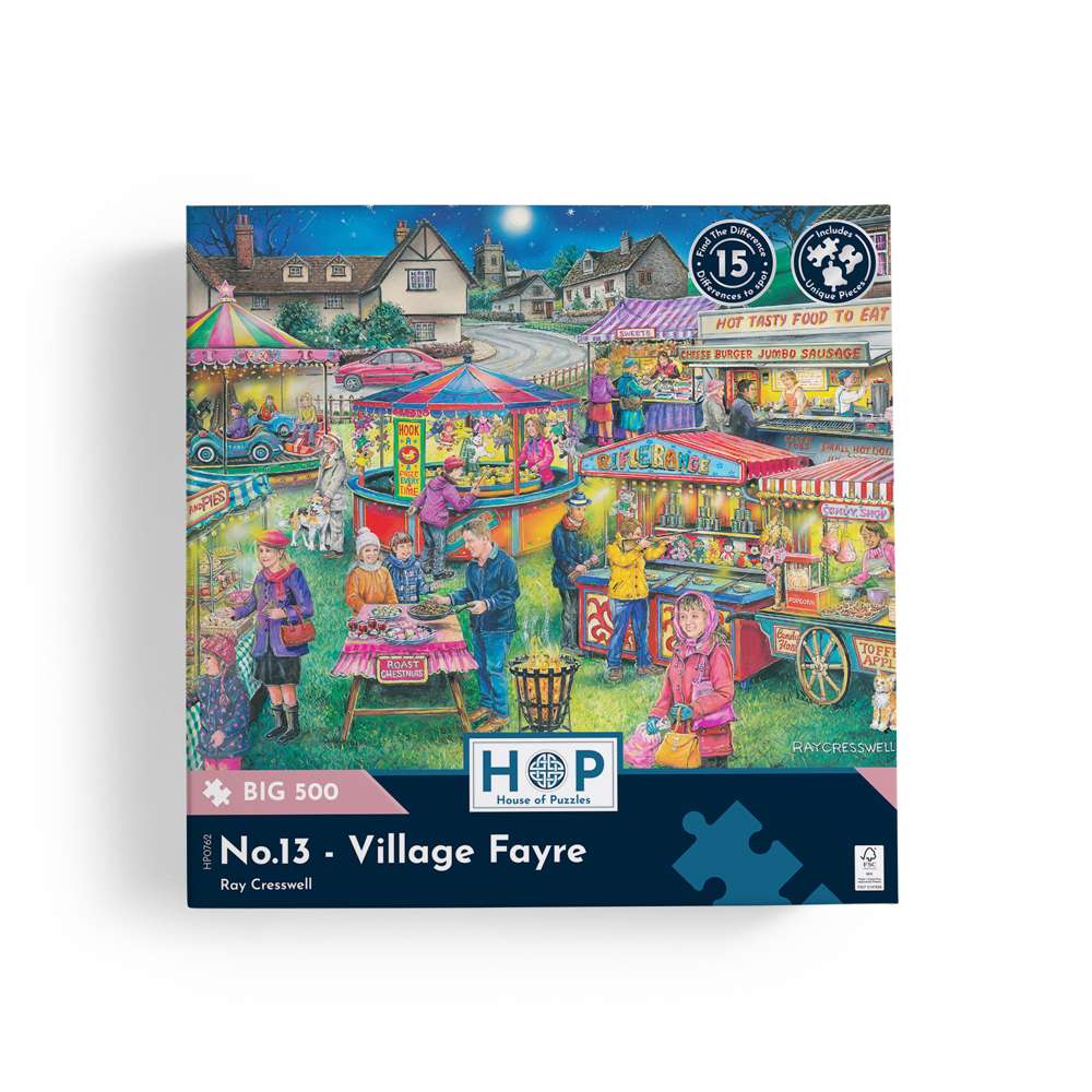 Village Fayre BIG 500 Puzzle