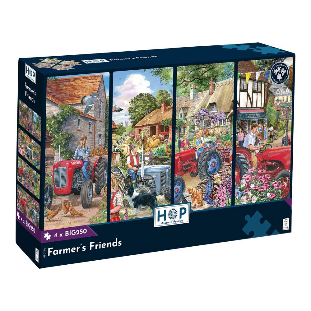 Farmer's Friends - 4 x BIG 250 Piece