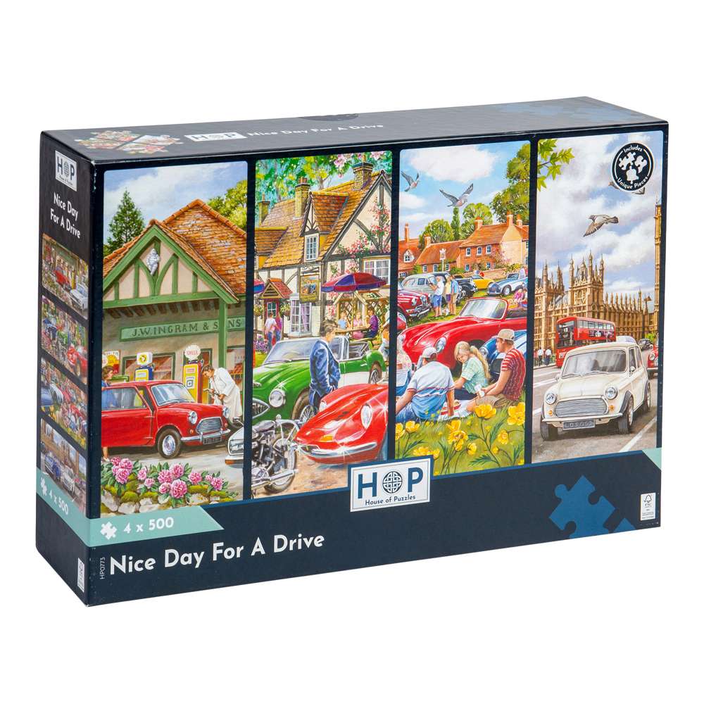 Nice Day For A Drive - 4 x 500 Piece